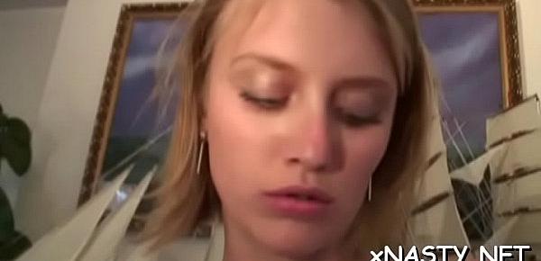  Salacious blonde darling Katerina Sz gets fucked so well